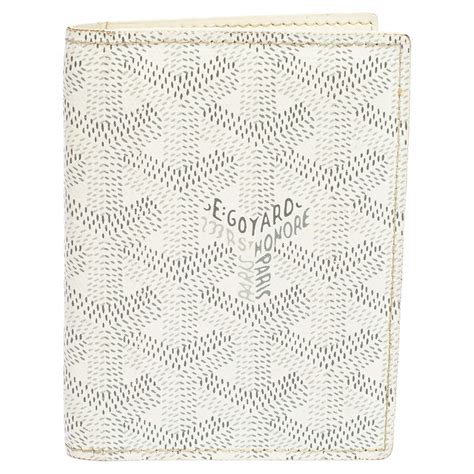 goyard st marc|goyard card holder white.